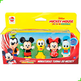 Bonecos Dedoche 5 Miniatura Turma Do Mickey Disney Lider