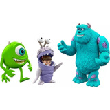 Bonecos Disney Pixar Kit Monstros S a Boo Sulley E Mike