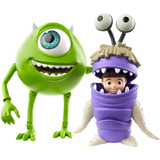 Bonecos Monstros Sa Mike Boo Pixar Monsters Mattel Original
