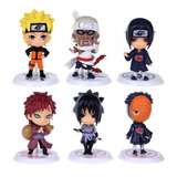 Bonecos Naruto Kit Com 6 Personagens Pronta Entrega