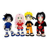 Bonecos Personagens Naruto Em Feltro Com