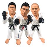 Bonecos Ufc Trio Jiu jitsu Original Novo Lacrado