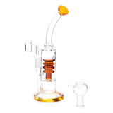 Bong De Vidro 3mm Squadafum Percolator