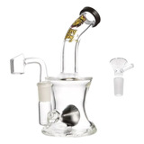 Bong De Vidro Com Bowl Pipe Cachimbo Dab Oil Wax King Bong