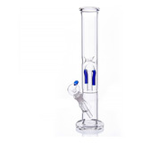 Bong Percolator De Vidro 30cm Duplo