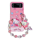 Bonito Hello Kitty Zflip5 4 3 Telefone Celular Caso Protetor