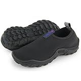 Bono Sapatilha Náutica Impermeável Neoprene Aquática Leve Híbrida Praia Trilha Cachoeira - Adultos Ativos Ao Ar Livre - Preto - 42 - Unissex
