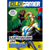 Bookzine Old gamer Volume 5 Earthworm Jim De Editora Europa Editorial Editora Europa Ltda Tapa Mole En Português 2021