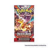 Booster Pokémon Escarlate E Violeta 3 Obsidiana Em Chamas Cor Estampado Copag