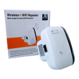 Booster Wireless Wifi Repetidor/extensor/ap/wi-fi 300mbps Cor Branco