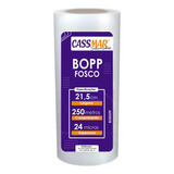 Bopp Bobina Fosco Para Laminação A4 21 5cmx250m 01un