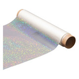 Bopp Holografico 3d Confete Brilho 22cm X 50 Metros 28 Micra