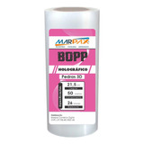 Bopp Holográfico Pedras 3d Bobina Com 21 5cmx50m Marpax 01un