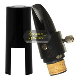 Boquilha Clarinete Sib Barkley Jazz M Completa Bag Protetor