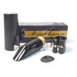 Boquilha Ever ton E45 Clarinete Compl Braçadeira Clarineta