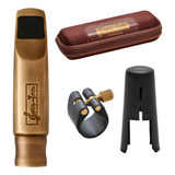 Boquilha Ever ton Full Pop 7 Metal Matte Sax Alto Completa