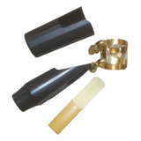 Boquilha Para Sax Soprano Similar Selmer S80 C Completa 