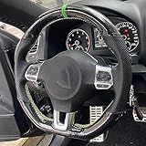 BORATO Cobertura De Volante De Camurça Costurada à Mão Para VW Golf 6 GTI MK6 VW Polo GTI Scirocco R Passat CC R Line 2010