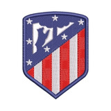 Bordado Escudo Atlético De Madrid Patch Personalizado