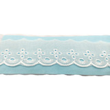 Bordado Inglês Bi 103 Larg 5 0cm Branca 13 7mts Cor Branco