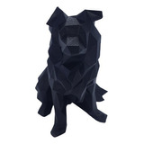 Border Collie Low Poly