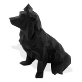 Border Collie Low Poly