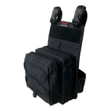 Bornal De Perna Porta Treco Tático Vernelho C Bolso