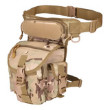 Bornal De Perna Tatico Leg Bag Reforçada Pochete Militar Gg