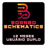 Borneo Schematic Double User X 1 Ano