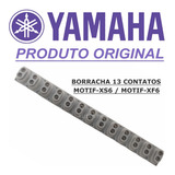 Borracha 13 Contatos Teclado Yamaha Motifxs6