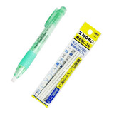 Borracha Caneta Tombow Mono Knock 3 8mm Redonda Verde Refil