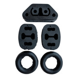 Borracha Coxim Escapamento Fiat Uno Kit 5 Unidades
