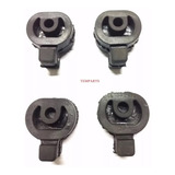 Borracha Coxim Escapamento Ford Ka Rocan 00 07 Kit C 4 Pç