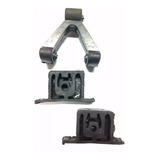 Borracha Coxim Escapamento Golf Audi A3 Kit Com 3 Peças