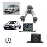 Borracha Coxim Escapamento Golf Audi A3 Kit Com 3 Peças