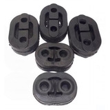 Borracha Coxim Escapamento Jac J2 J3 Kit Com 5 Peças