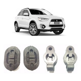 Borracha Coxim Escapamento Mitsubishi Asx 2 0 Kit C 4 Pç