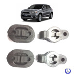 Borracha Coxim Escapamento Mitsubishi Asx 2 0 Kit C 4 Pç