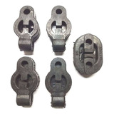 Borracha Coxim Escapamento Mitsubishi Tr4 Kit Com 5 Peças