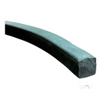 Borracha Esponjosa Macia Vedação Água ar 25mts 6mm X 6mm