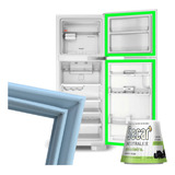 Borracha Geladeira Continental Porta Freezer Rcct480 Brinde