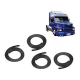 Borracha Interna Externa 4peças Porta Scania R T 112 113 142