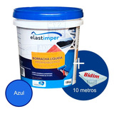 Borracha Liquida Elastimper 18kg Impermeabilizant Laje Azul