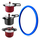 Borracha Panela Pressão Rochedo Smart segura plus clipso4 5l