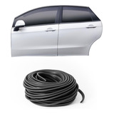 Borracha Protetor Borda Porta Casca De Cobra 50mt Preto