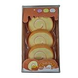 Borracha Rocambole 3 Unidades Queijo 