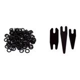 Borracha Silicone Anel Ring Maquina Tatto 100 Uni 24 Molas