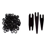Borracha Silicone Anel Ring Maquina Tatto 100 Uni 24 Molas