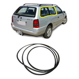 Borracha Vidro Lateral Traseiro Parati G2 Bola 1995 1999 Pvc