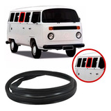 Borracha Vidro Traseiro Lateral Fixo Kombi Até 1997